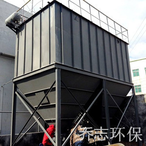 喬志環保為湖北一塑料制品廠制作的布袋除塵器